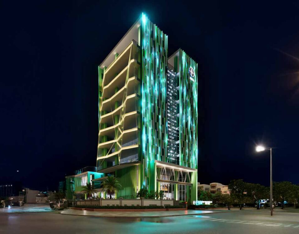 THiết kế chiếu sáng tòa nhà